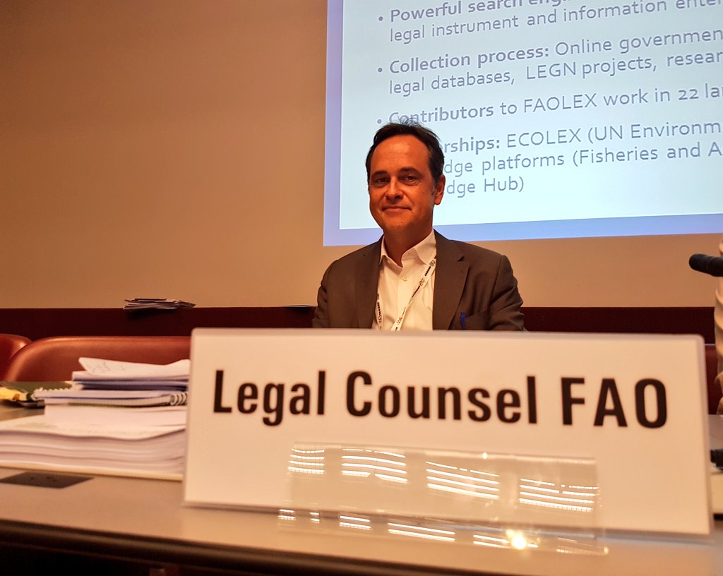 FAOWHOCodex's tweet photo. #CodexFaces Ilja Betlem, from the Legal Councel of #UNFAO #CodexAndYou https://t.co/TK5vRuS70n