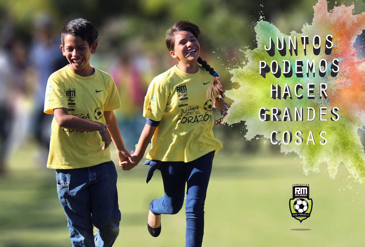 Si tú crees en ellos, 👧🏻👦🏽 ellos creerán que es posible 🤜🏼🤛🏼porque juntos podemos hacer GRANDES COSAS 💚 #felizjueves #FundacionRM