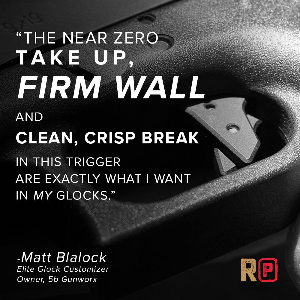 RangerProofSwag's tweet photo. That clean, crisp break. #TheEdgeTrigger #GlockTrigger #rangerproofswag https://t.co/mG2II4vIzx
