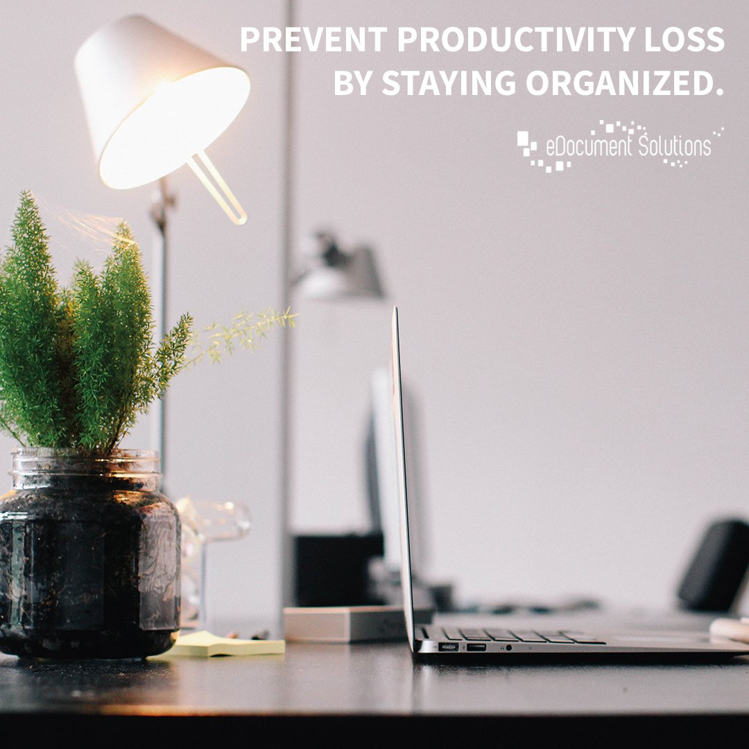 eDocSol's tweet photo. Research shows disorganization counts for 21.9% #productivity loss. Learn more #strategic #documentmanagement today! https://t.co/8bqjuPvdea https://t.co/5ACCiUjJYq