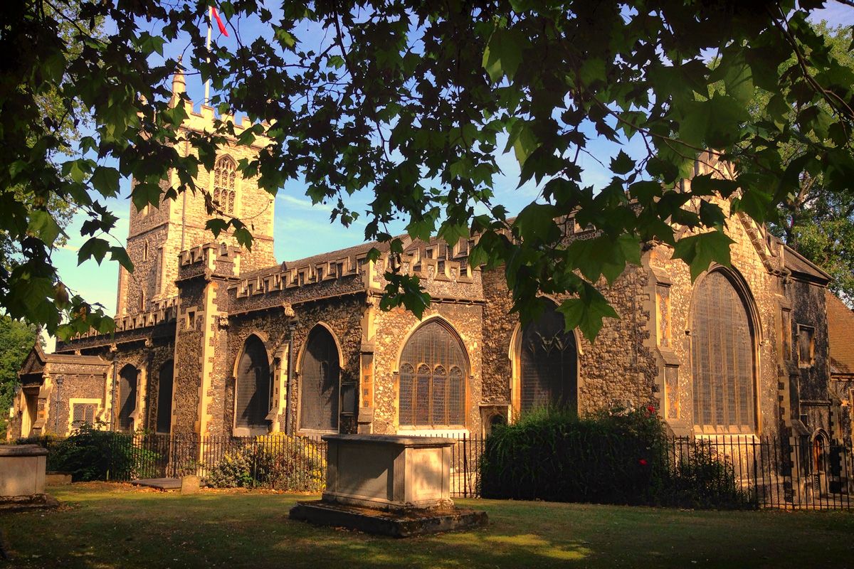 atlasandboots's tweet photo. A1: That said, off-the-beaten-track can be found anywhere. Even in London, there are seldom seen places (St Dunstan's in Stepney) #LPchat https://t.co/B55Dun598i