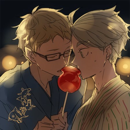 「りんご飴」のTwitter画像/イラスト(古い順｜RT&Fav:50)