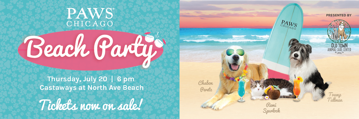 CastawaysChi's tweet photo. @PAWSChicago's throwing a beach pawty u don't want to miss @ Castaways! Tonight 6pm #dogfriendlychicago ๐ถ
Tickets: https://t.co/iRNbPtd1i6 https://t.co/35S7Vn6g1e