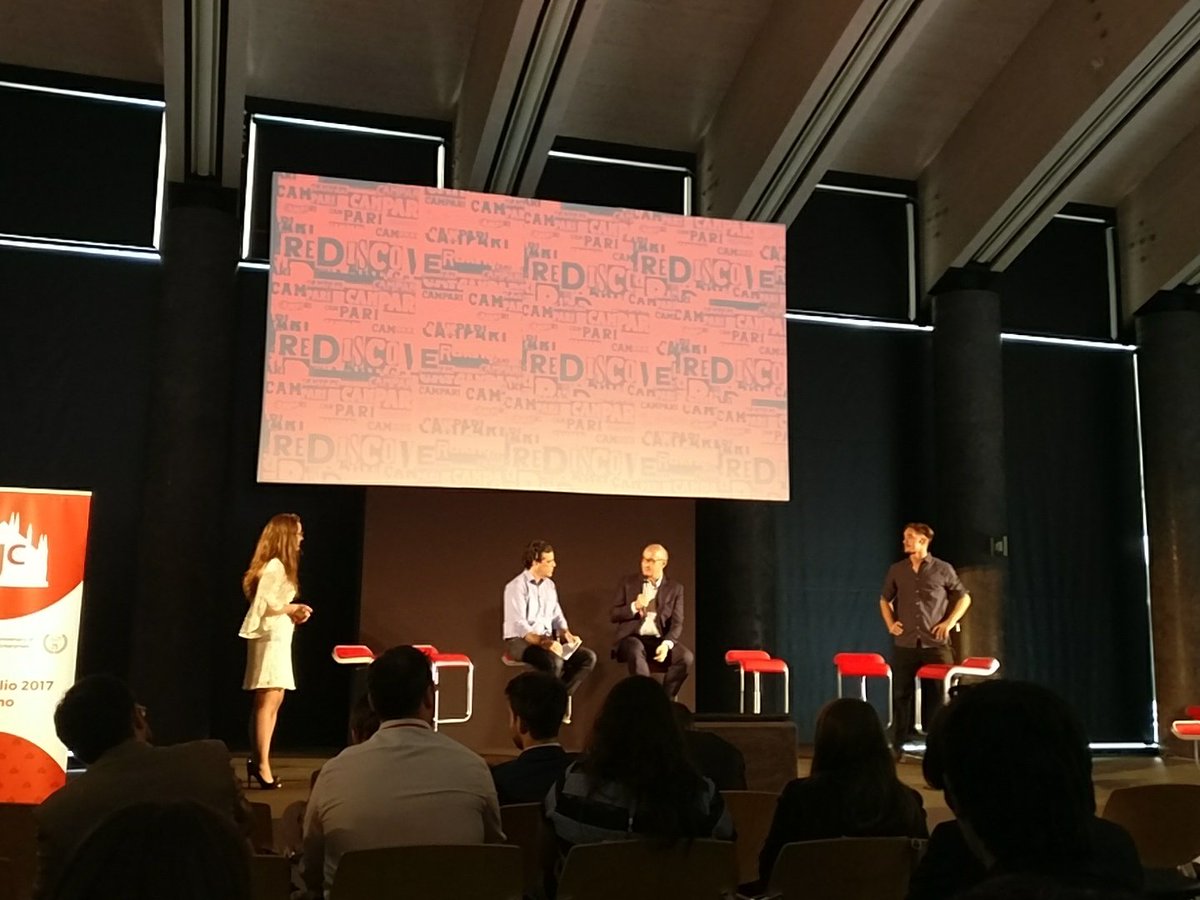 The founders of the first Junior Enterprises in Italy and Brazil are in #SJC17 to tell their story. Impressive to see the results today!