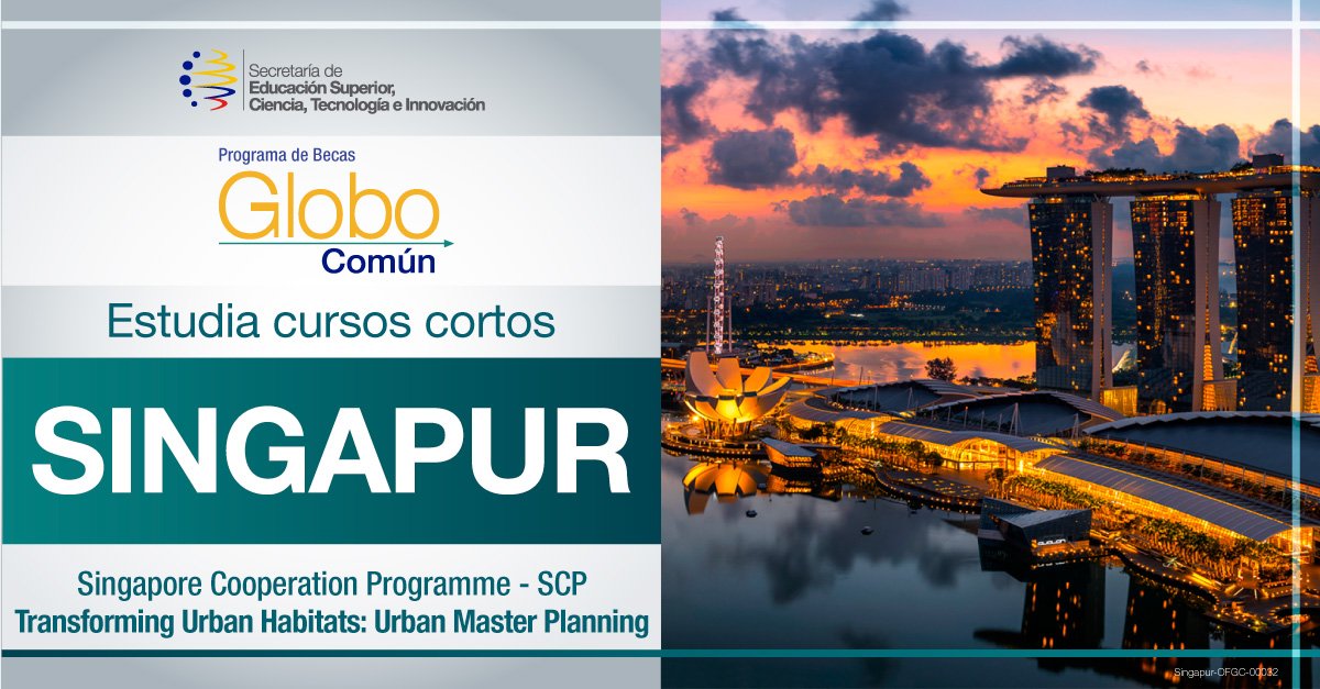 cta_7snct's tweet photo. CAPACÍTATE| En el área #PlanificaciónUrbana en #Singapur con #GloboComún. Recuerda que tienes hasta el 26 de julio➡ https://t.co/49yoJamaFS https://t.co/D1QbTNmUqM
