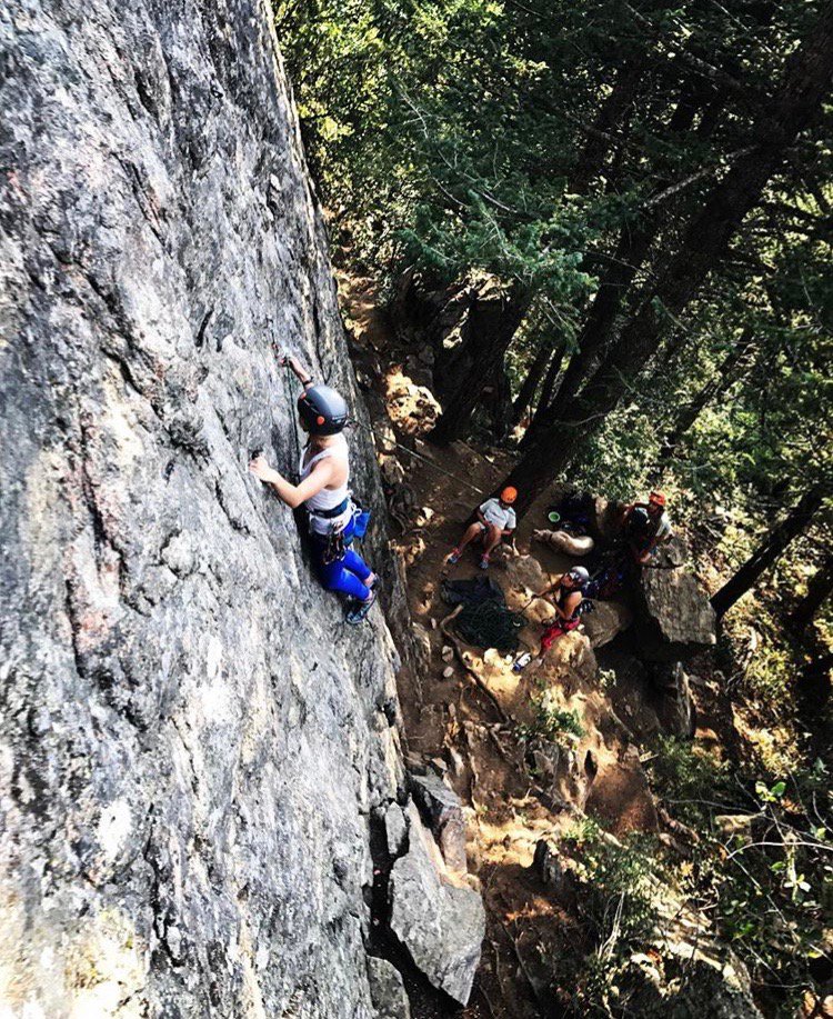 <a href="/UNE_OutingClub/">UNE Outing Club</a> president Nicole finally got to do this sweet climb in her home state of Colorado this summer! #UNE #OutingClub #GetOutside