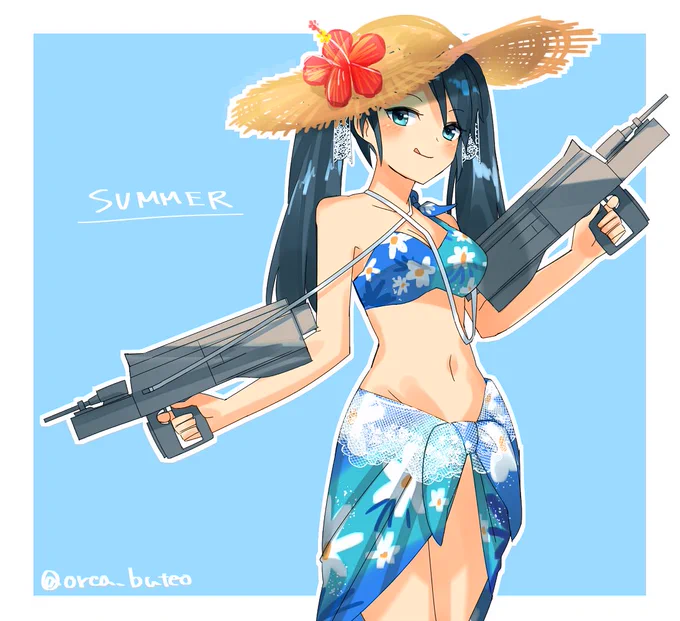 五十鈴 1.5d
#艦これ版深夜の真剣お絵描き60分一本勝負
#艦これ版真剣お絵描き60分一本勝負_20170719 