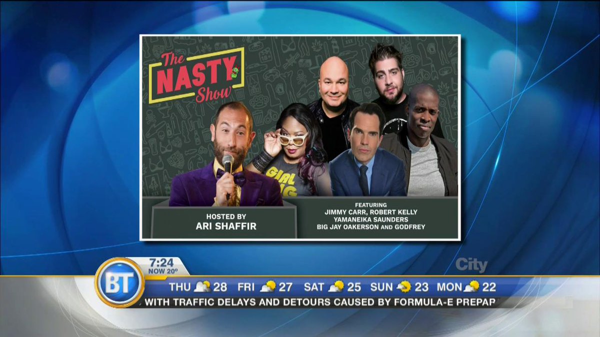 Ari Shaffir hosts the Nasty Show at @JustForLaughs https://t.co/GDRnWCT9Qk