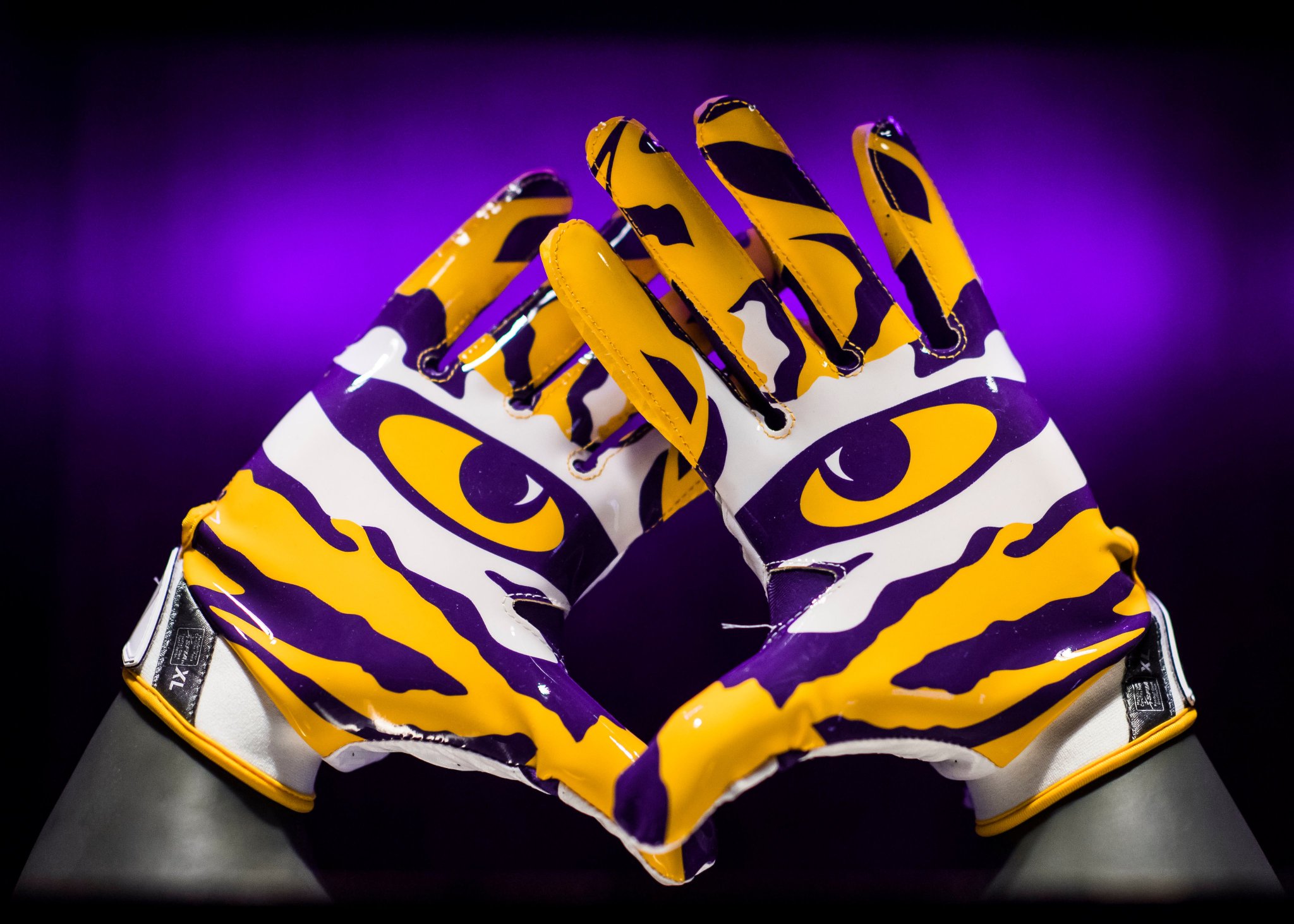 lsu football gloves for sale