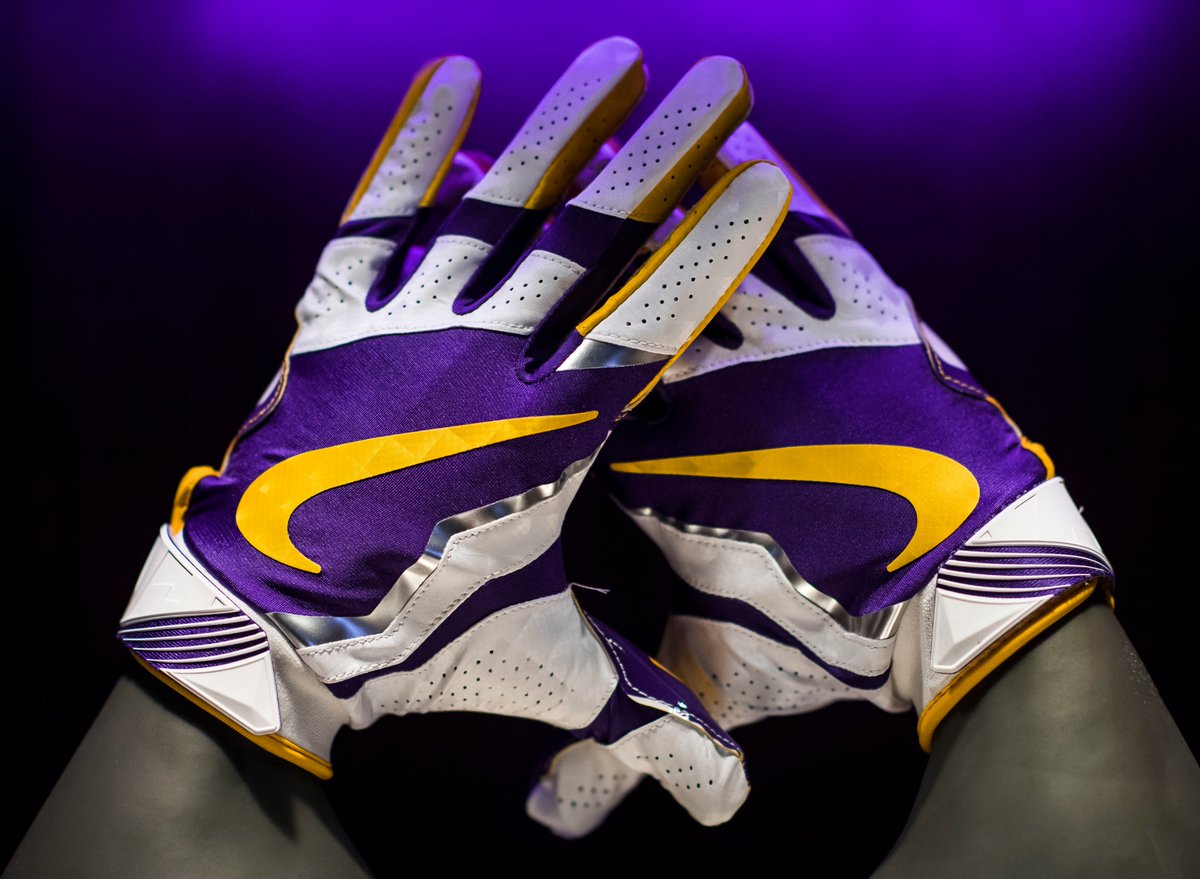 lsu football gloves