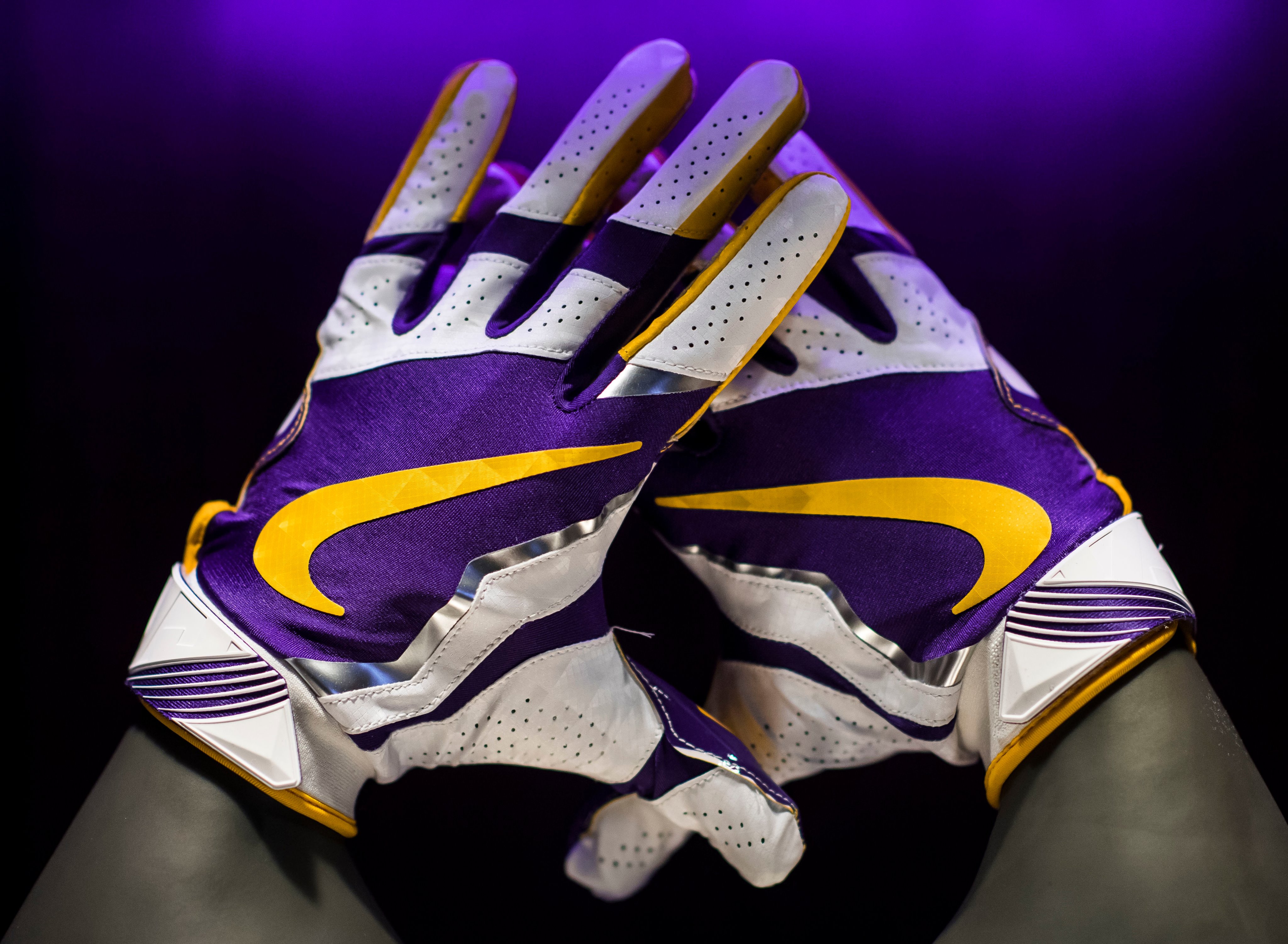 Lsu football shop gloves nike