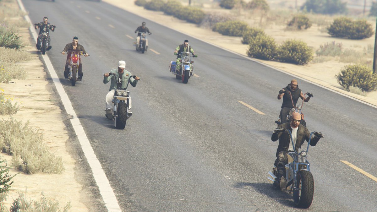 WitchRidersMC's tweet photo. Riding deep 💯 #GTAonline https://t.co/cjO4ptkS3l