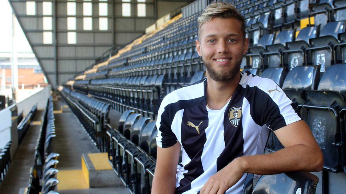 ✍️ | Look who's back in black and white! Read the manager's thoughts on <a href="/JorgeGrant18/">Jorge Grant</a>'s return! nottscountyfc.co.uk/news/2017/july…