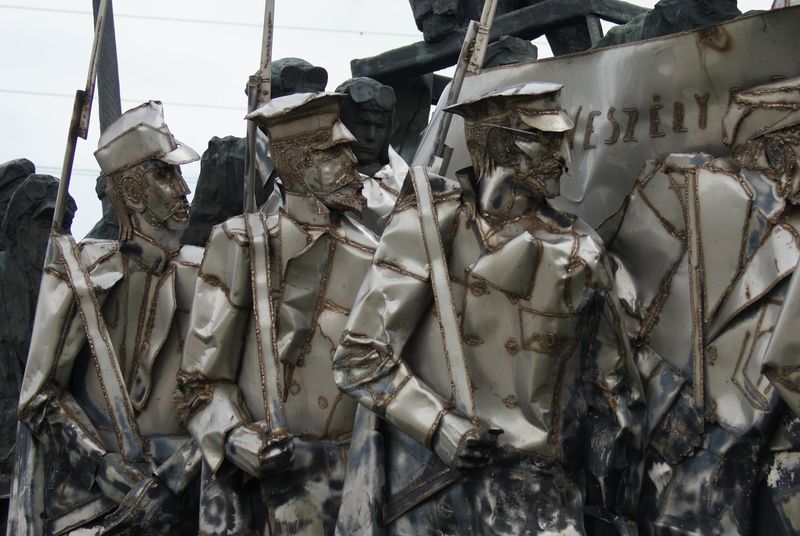 atlasandboots's tweet photo. A3: Memento Park in Hungary was strange: dotted with Soviet-era relics and memorabilia including a statue of Stalin’s boots! #LPchat https://t.co/aNXqadMxaK