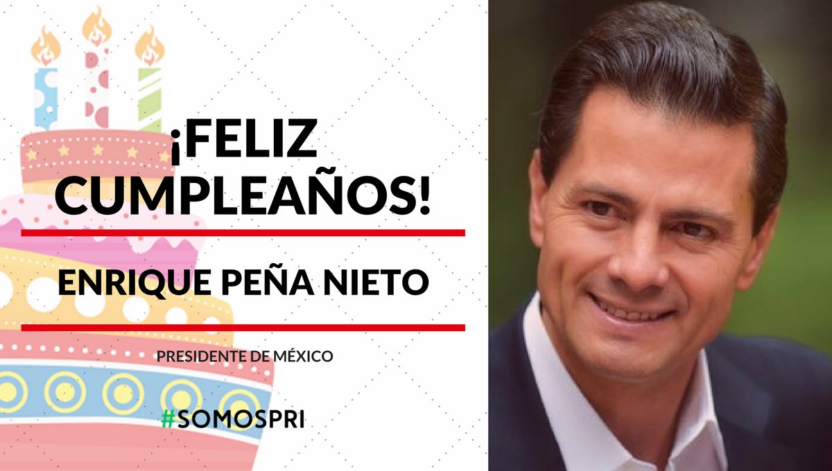 CtuTehuacan's tweet photo. Feliz cumpleaños presidente @EPN que pase un buen día deseándole siempre prosperidad, saludos desde #Tehuacan #Puebla #ActitudCTU https://t.co/gSuSeANQgW