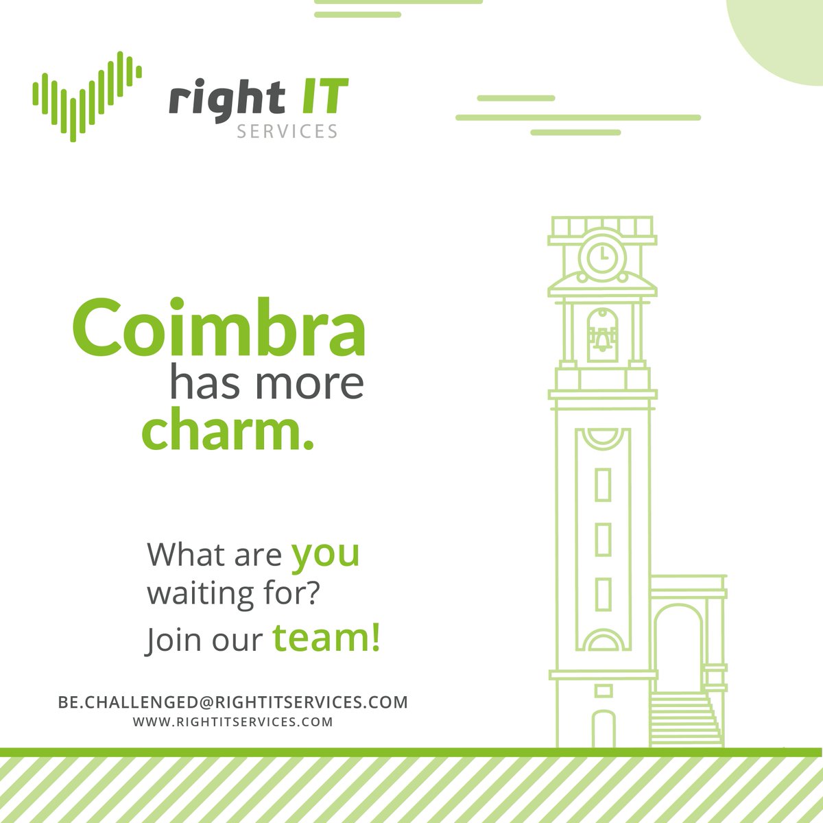 rightit_PT's tweet photo. "Do what it takes to move through” (Tool, 1996, “Forty-Six & 2”, Ocean Way California)
Choose to #JoinUs!
#RightITservices #Team #Coimbra https://t.co/kOsApsmpNi