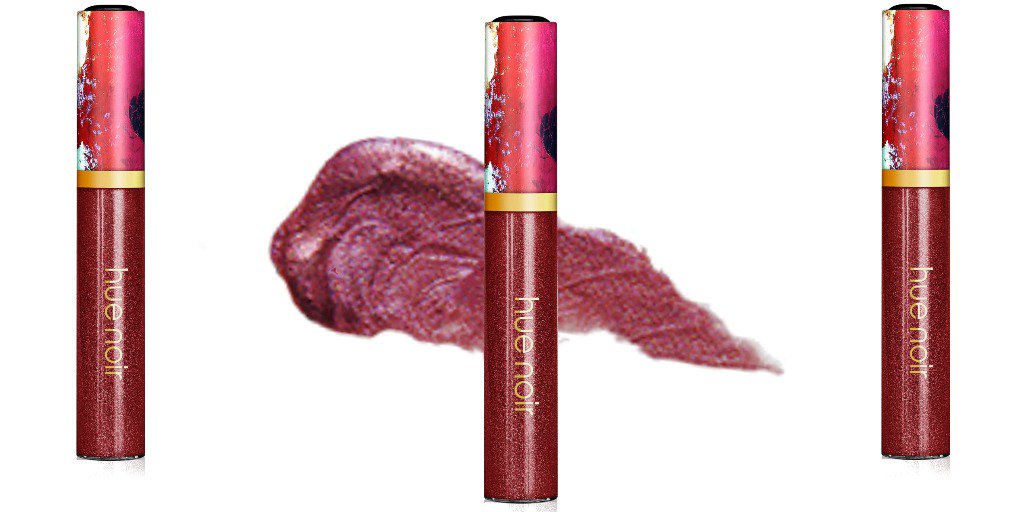 huenoir's tweet photo. Shine with Maroon at Midnight 💋💗 #lipgloss #huenoir #makeup #beauty #woc #luxe #shin3 https://t.co/CB4lGjnGGy
