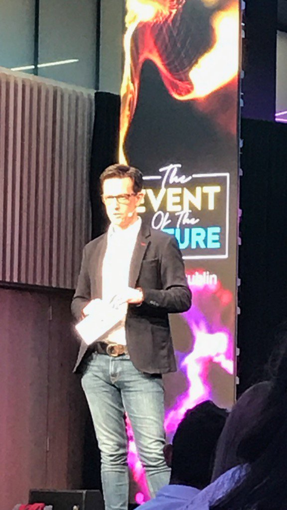 MindaClient's tweet photo. PJ Kenny, brother of our own Alva Kenny from #mindaclient   speaking at #EOTFdublin https://t.co/Y0WT5BKaI5