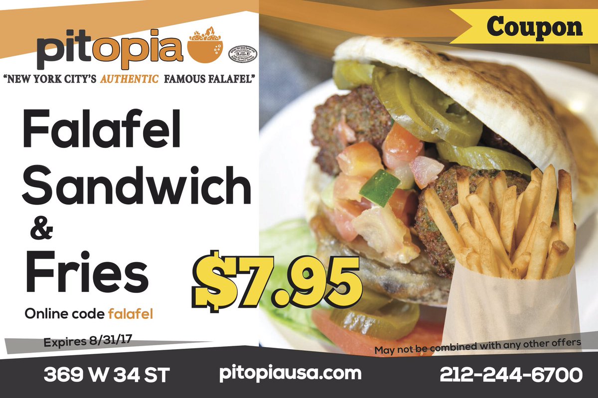 buffalo2go's tweet photo. Summer Specials from Buffalo2go &amp; Pitopia!! 🥙🍗 #kosher #coupon #DealoftheDay #wingnyc #Deals https://t.co/uN82pISO4i