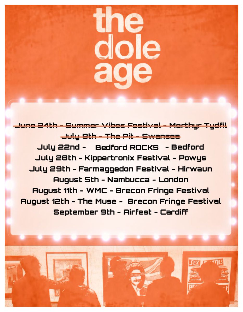 TheDoleAge's tweet photo. Busy couple of weeks ahead. Where are you coming to see us?  #newmusic #ladsontheroad https://t.co/Uuvzp4o7gu