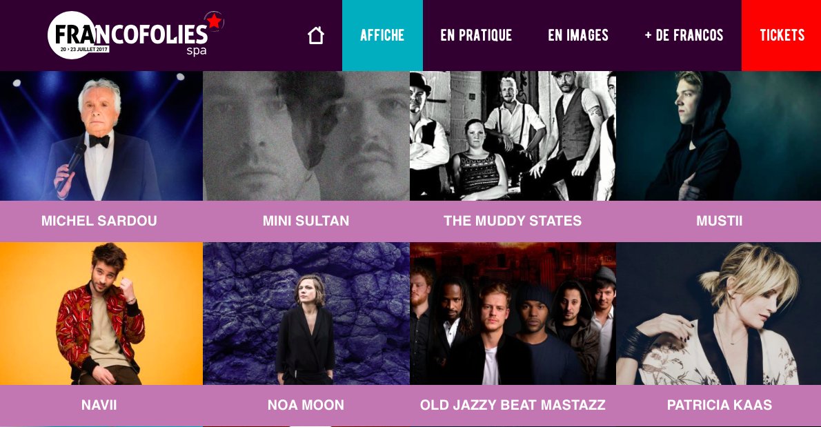 SultanMini's tweet photo. Hey, hey, rdv demain aux @francosdespa à 13h sur la scène Trace!
T'as vu, on est tout près de MichMich dans la progra :-) https://t.co/KDi8RiJgaI