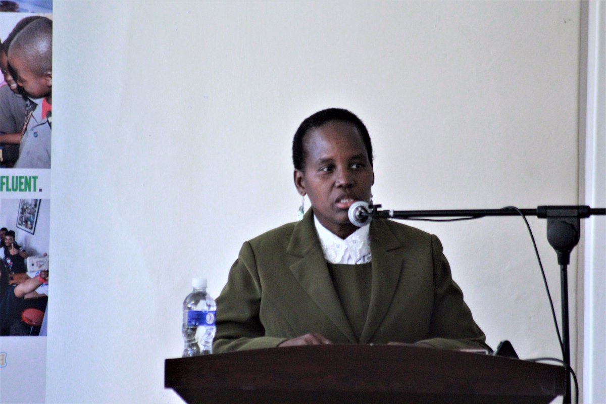 AfricaCodeWeek's tweet photo. Huge thanks to Hon. Minister #UnityDow for presiding over the official launch of #AfricaCodeWeek Train-the-Trainers in #Botswana! https://t.co/RAKtOnUhjT
