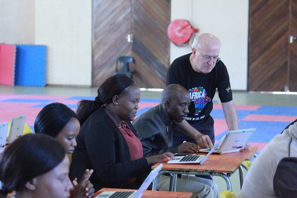 AfricaCodeWeek's tweet photo. Huge thanks to Hon. Minister #UnityDow for presiding over the official launch of #AfricaCodeWeek Train-the-Trainers in #Botswana! https://t.co/RAKtOnUhjT