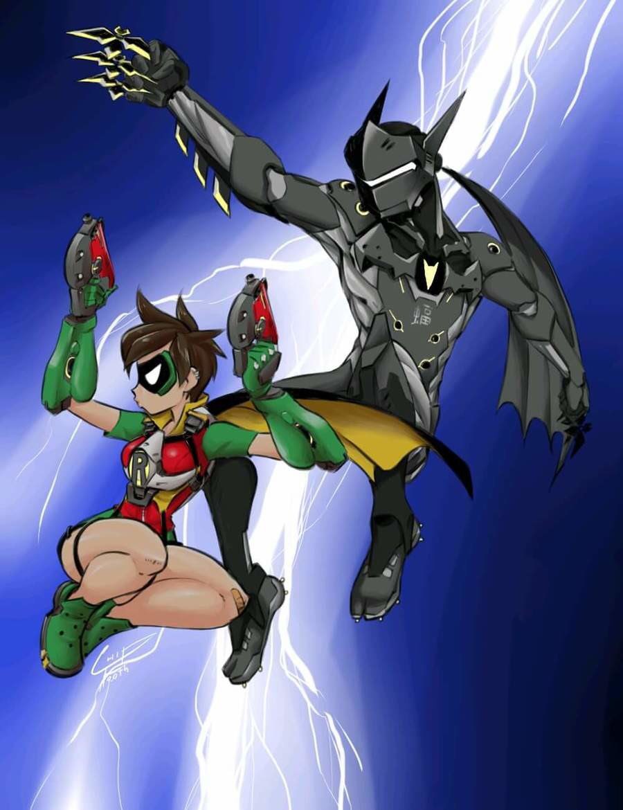 Genji now wants to be Batman.

👀