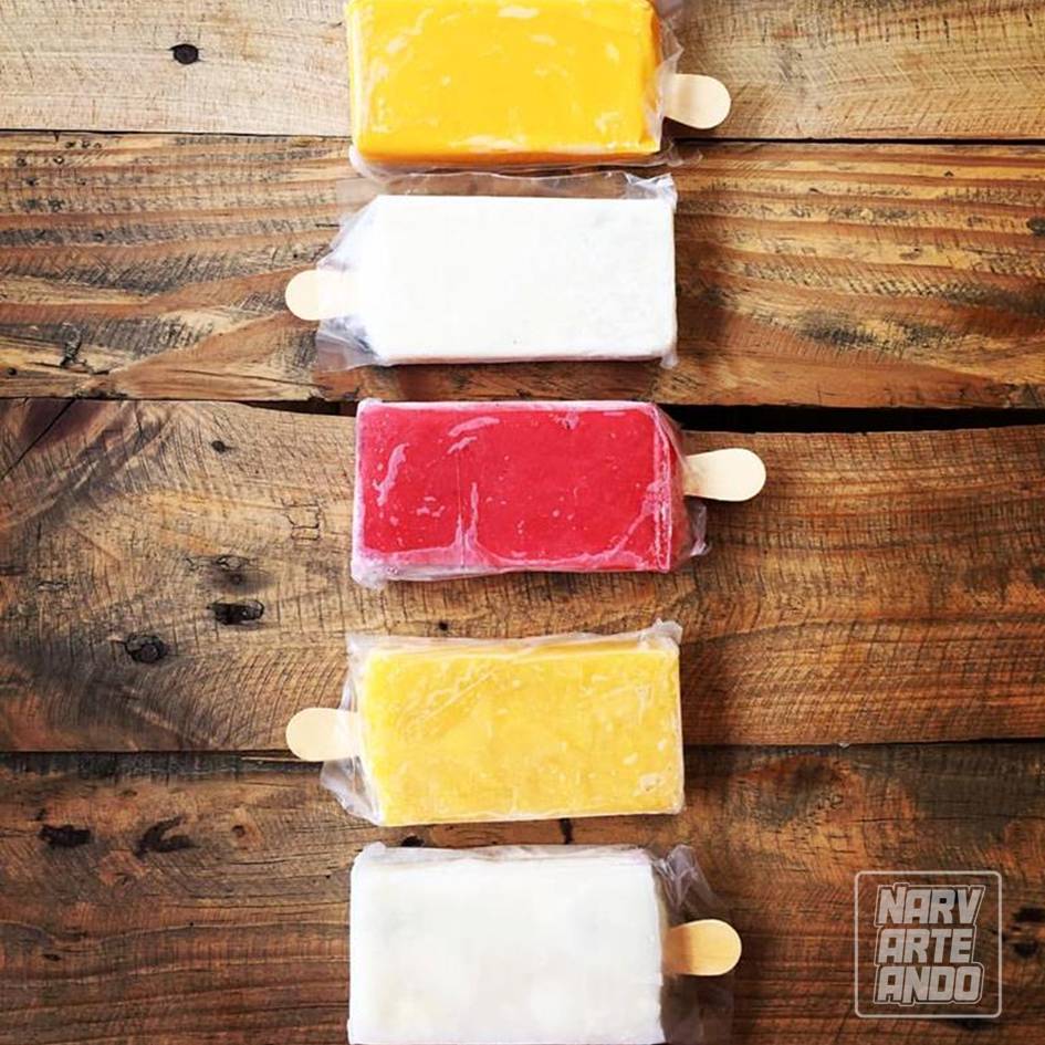 En <a href="/donpalettobis/">Don Paletto Bistro</a> también tiene ricas paletas; mango, grosella, vainilla, fresa, arroz con leche, guanabana #narvarteando #antojosconrumbo