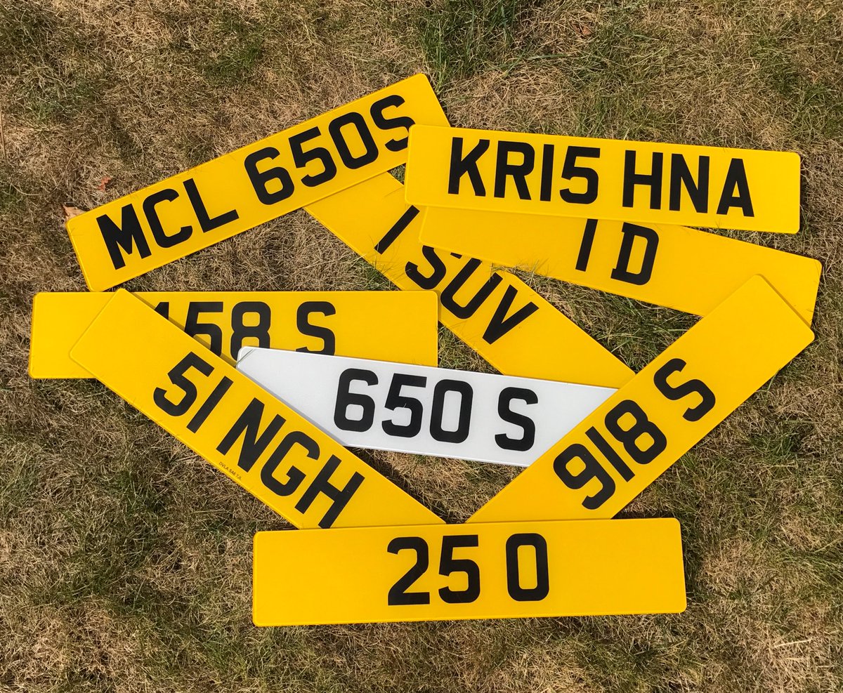 £1.5million right there. Hilariously cool video coming soon featuring some insane number plates!! Thanks to @DVLAAUCTION for the access!
