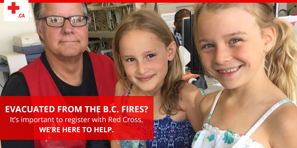 Graphic inviting people to register with Red Cross.