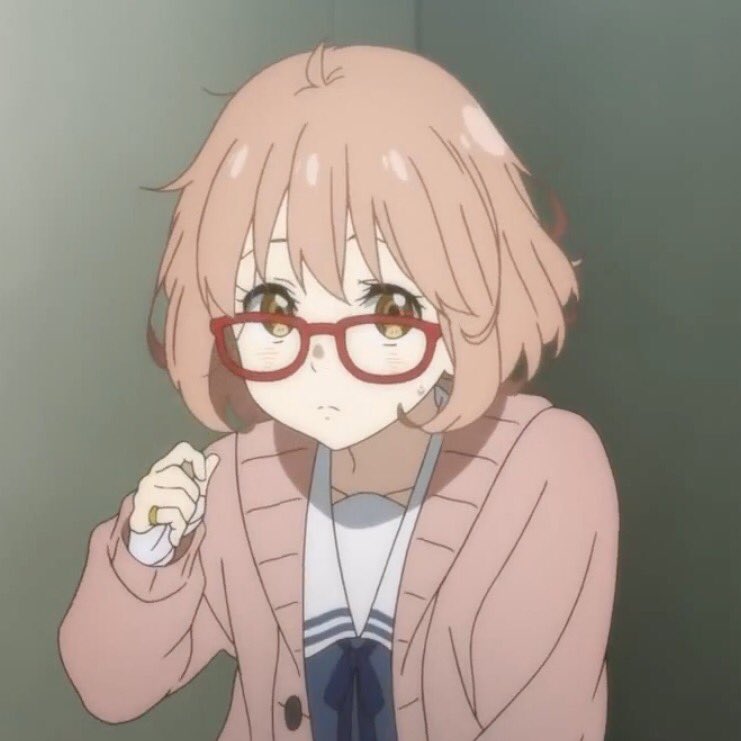 Mirai Kuriyama Kyoukai no Kanata Icon  Friend anime, Anime expressions,  Kuriyama