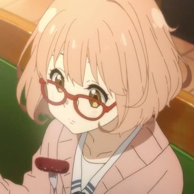 anime icons on X: mirai kuriyama (kyoukai no kanata / beyond the