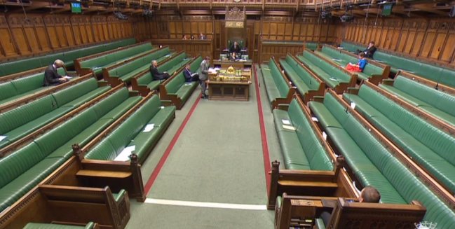 A final Commons debate on the future of the NHS, before a 7 week summer recess: 6 MPs turn up, and not a single Labour frontbencher.
