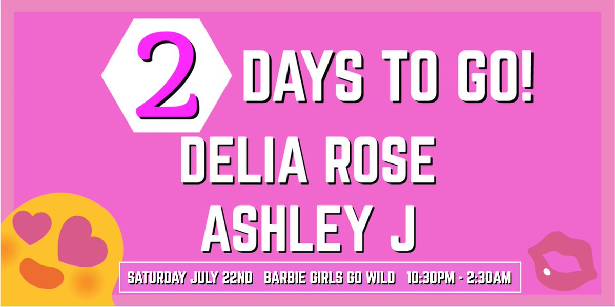 #2DAYSTOGO 🗓️

Saturday is on the horizon! @deliarosee1 &amp; @ashleyjay_XXX are preparing to get wild and naughty on cam!

#BarbieGirlsGoWild https://t.co/3H6c1Ro2TD