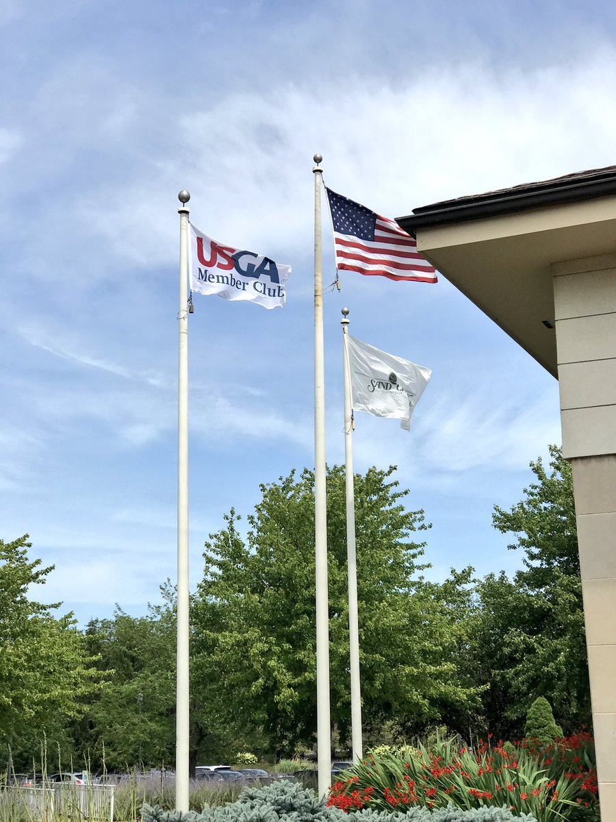 Morning storms have passed.  Time to watch some great golf in Northwest Indiana <a href="/sandcreekcc/">Sand Creek Country Club</a>