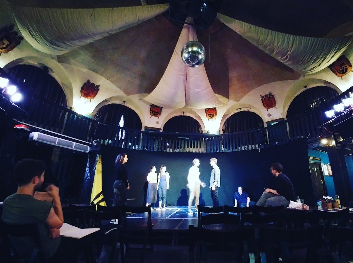 JessStrawson's tweet photo. Tonight's the night! Promises to be a hilarious night at @TheatreN16 @MerelyTheatre #Shakespeare https://t.co/uEfLxzlRen