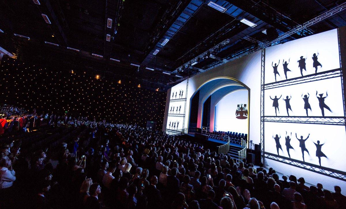 The <a href="/BrightonCentre/">Brighton Centre</a> is looking rather grand for #sussexgrad, if we do say so ourselves! 😎