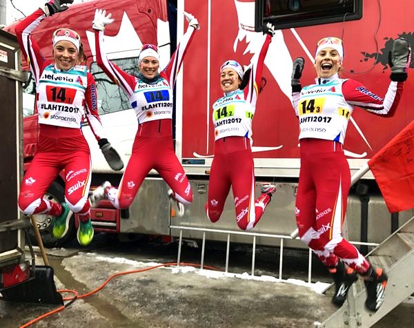 Canada's Women National Ski Team in the Running for Champions Fund Grant by Dairy Farmers of Canada skitrax.com/canadas-women-…