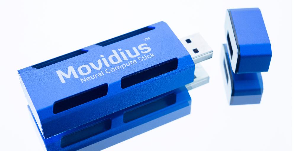 IntelAI's tweet photo. Introducing the world’s first USB-based #deeplearning inference kit: https://t.co/6IdfyJAQNO #Intel https://t.co/XywWGOD6oJ