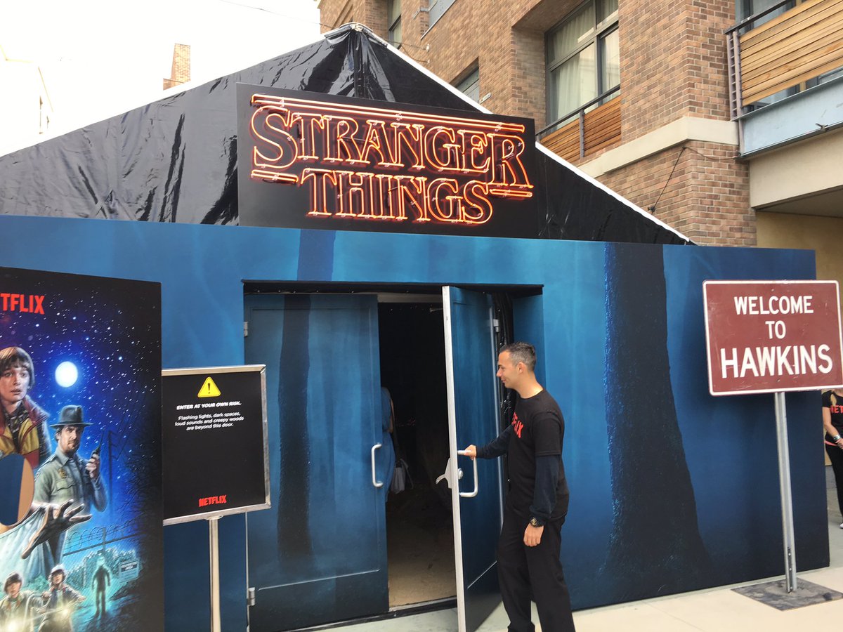 Barb got her very own shrine at the 'Stranger Things' Comic-Con