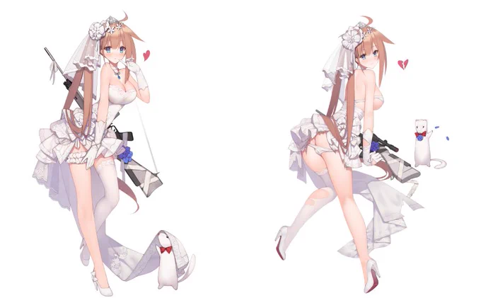 #少女前線  FAL 婚纱 