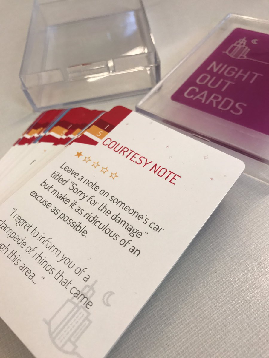 nightoutcards's tweet photo. YOU don't have to wait for our next event to play Night Out Cards. Order &amp; use on your next date! https://t.co/0IIMWbSWZY #datenight 😎 #fun https://t.co/Lys3S5HD3E