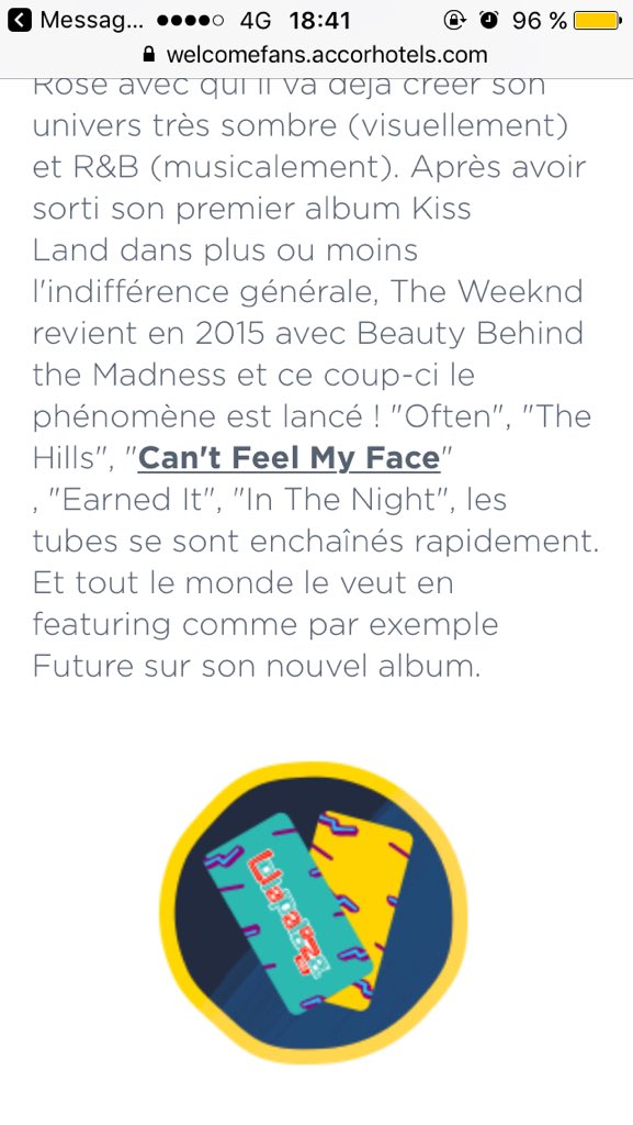 CulteOurs's tweet photo. @welcome_fans_ @lollapaloozafr @theweeknd @Imaginedragons @ChiliPeppers @londongrammar @martinsolveig @djsnake @LanaDelRey @iamTchami @crystalfighters Trouvé ! #LollaParisWelcomeFans 😇😇😇❤️ https://t.co/VYNTrWWVSZ