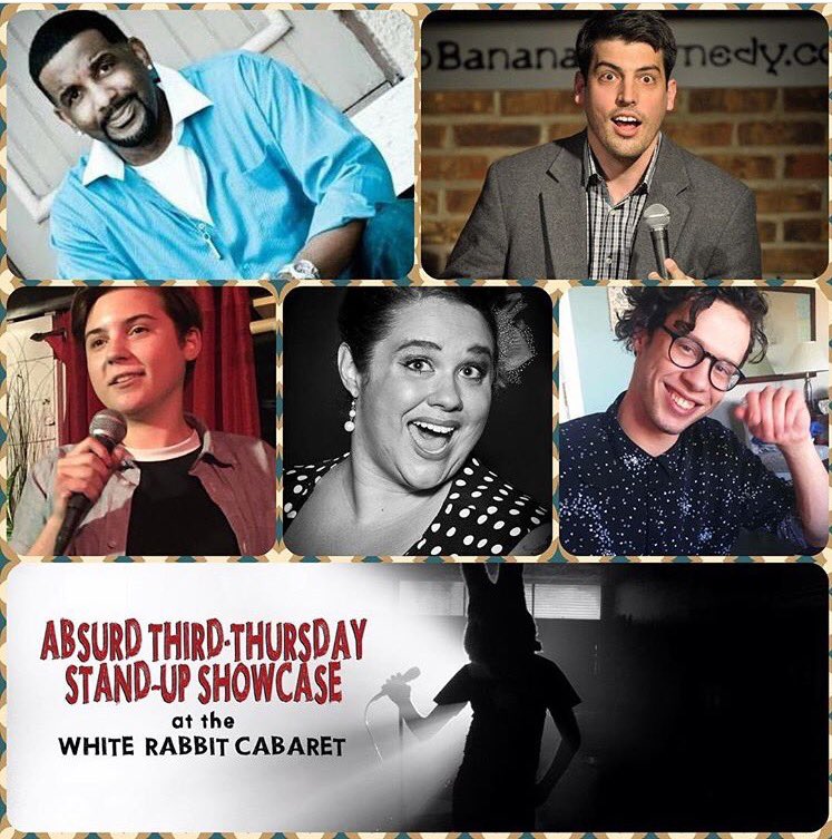 The10at10's tweet photo. See some 10@10 faves tonight @whiterabbitcab ! Doors 8, show 9, just $5! https://t.co/QKS616wnXE