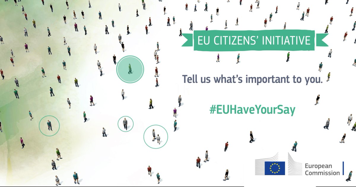 EU_Commission's tweet photo. Public consultation on the European Citizens' Initiative | Improve it by giving your views!
https://t.co/LB7a5GTqKD #EUHaveYourSay #ECI https://t.co/zqolK0CJtA