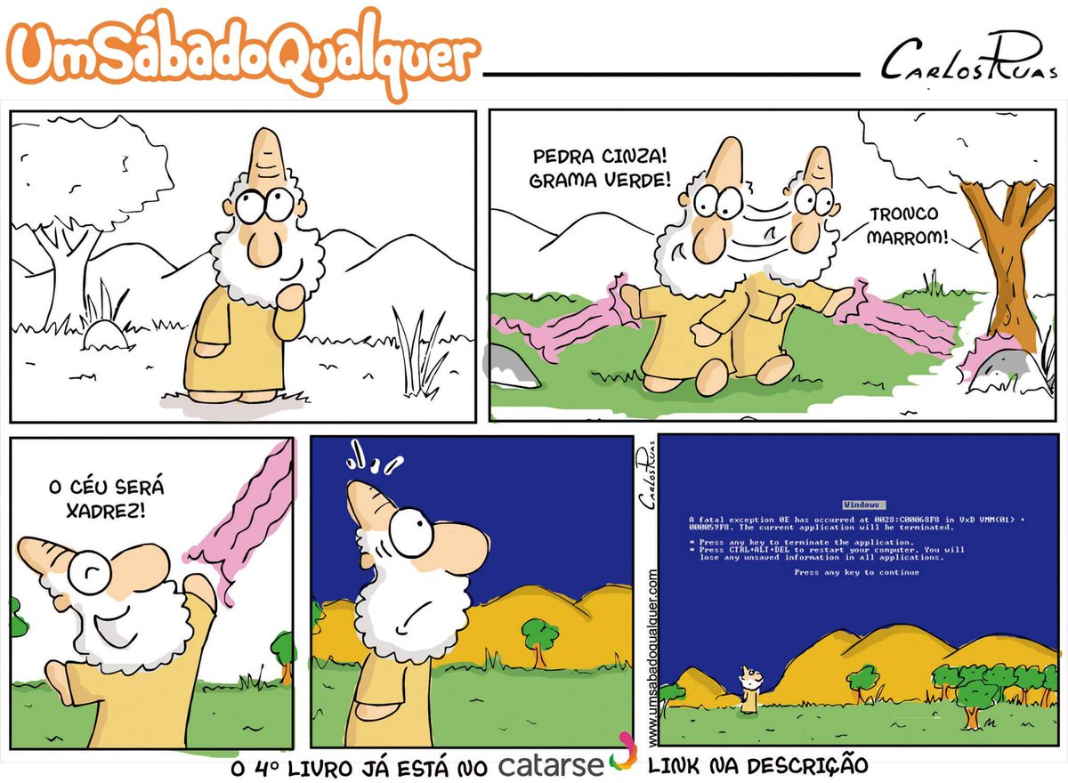 Rwindows na criação...
#QuintaDetremuraSDV