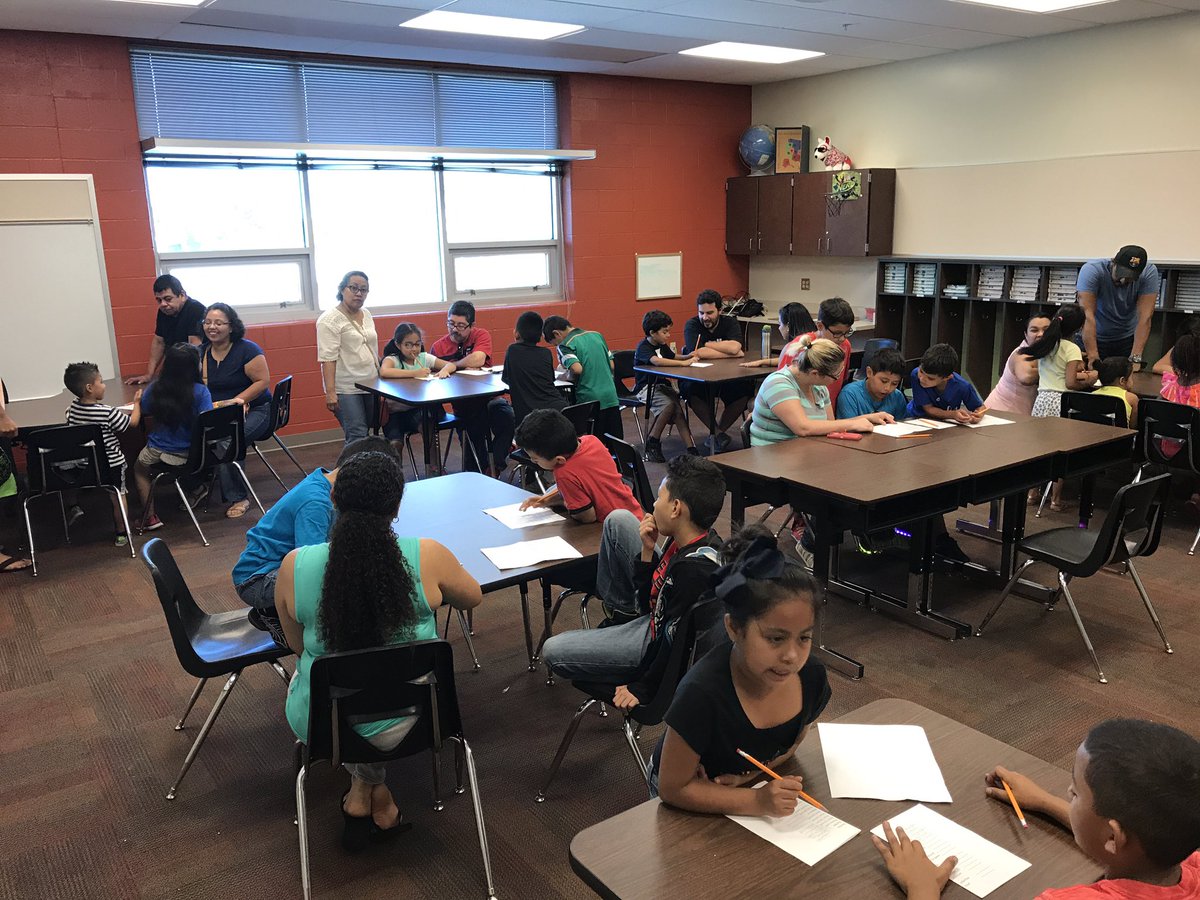 MrsHarris4K4C's tweet photo. Great turn out at #ELLStepUp #parentday! I will miss these kids! #summerschool @theSMSD https://t.co/OIHn3DPKmg