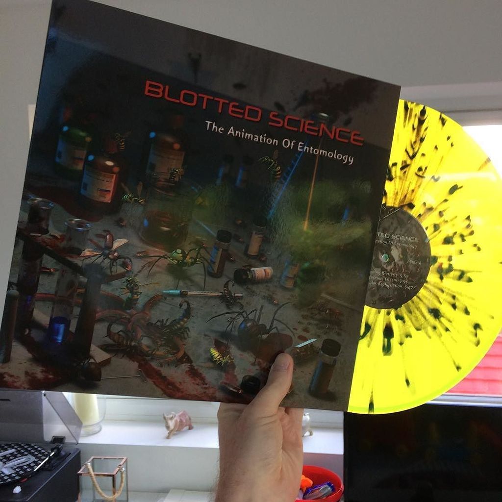 TheSludgelord's tweet photo. #nowspinning #theanimationofentomology #blottedscience #deathmetal #instrumental #shred #mycollection #vinyl #reco… https://t.co/R5jutfEVcF https://t.co/aydwPw8k52