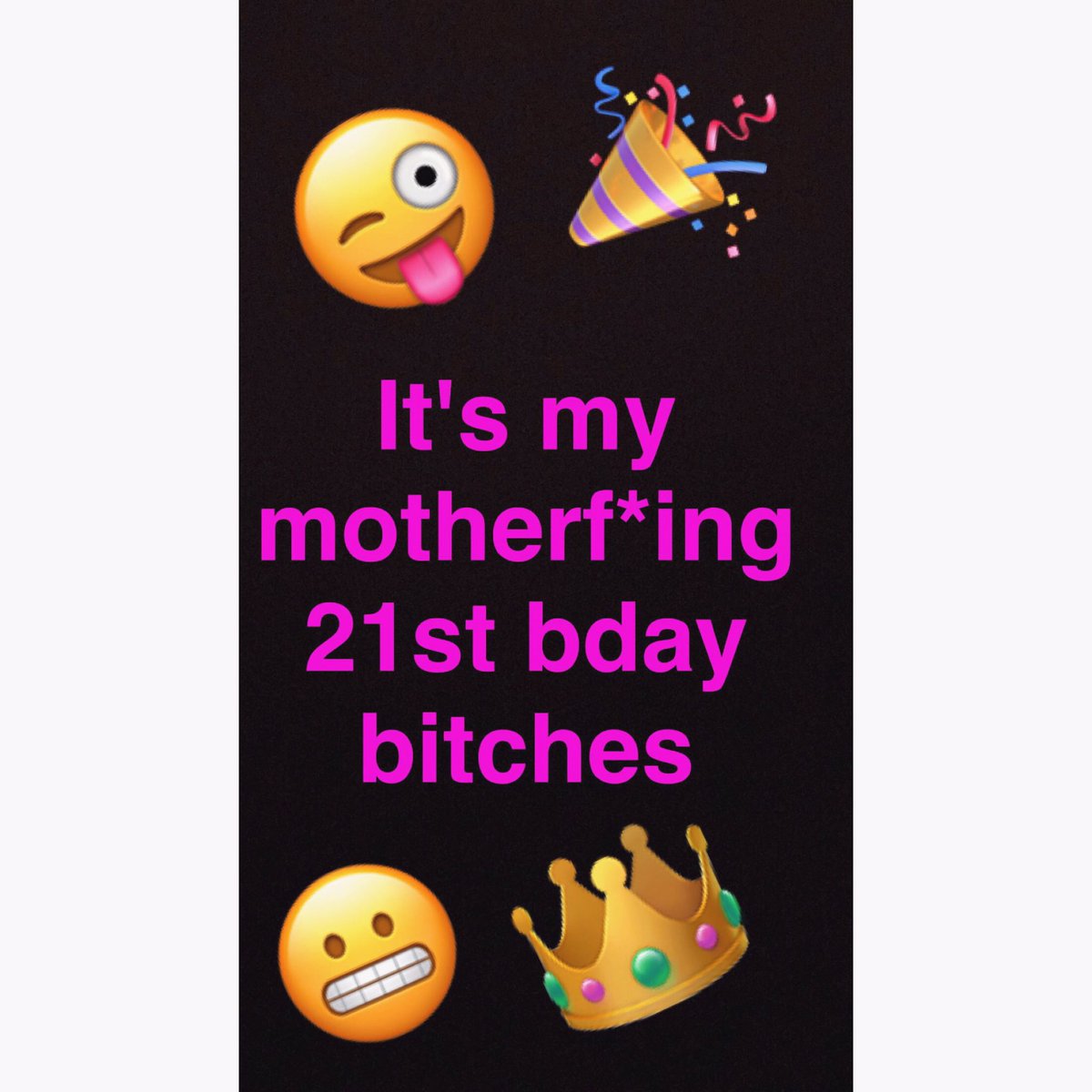 Box_Of_Swishers's tweet photo. I'm 21 niggas 🎉🎉🙌🏾🙌🏾👑🌹✨✨ https://t.co/4Cqtk8Qyk4
